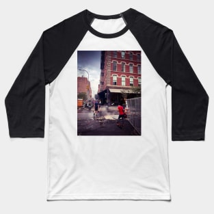 Soho, Manhattan, New York City Baseball T-Shirt